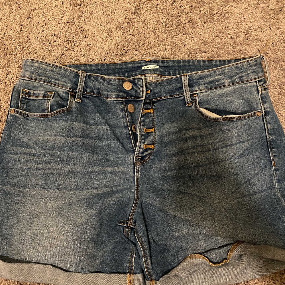 Old navy button up shorts